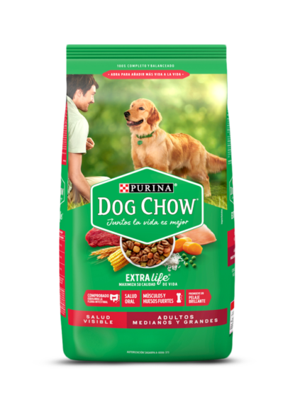 dog chow adulto raza mediana y grande