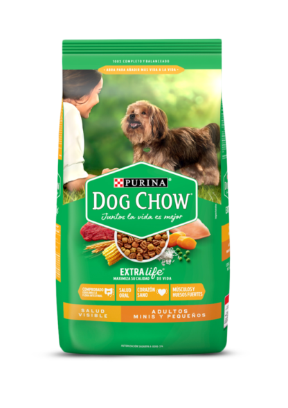 dog chow adultos minis y pequeños