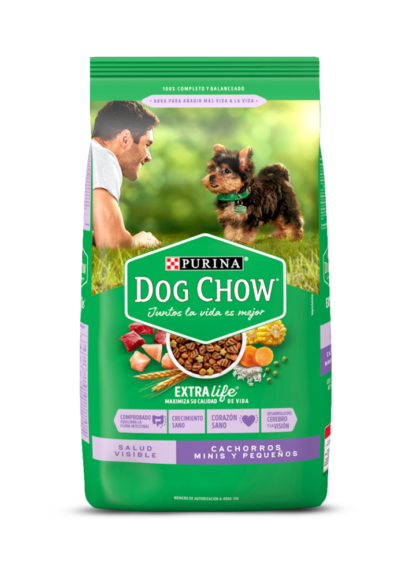 dog chow cachorro razas pequeñas