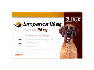 Simparica 120mg Perros 40-60kg (1 comp.)