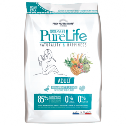 Pure Life Gato Adulto Pato y Pavo 2kg