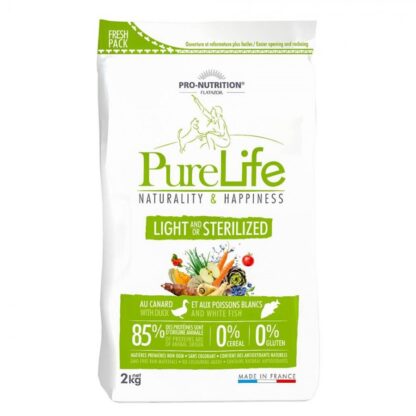 Pure Life Gato Esterilizado Light 2kg