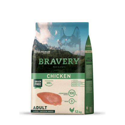 bravery chicken adulto