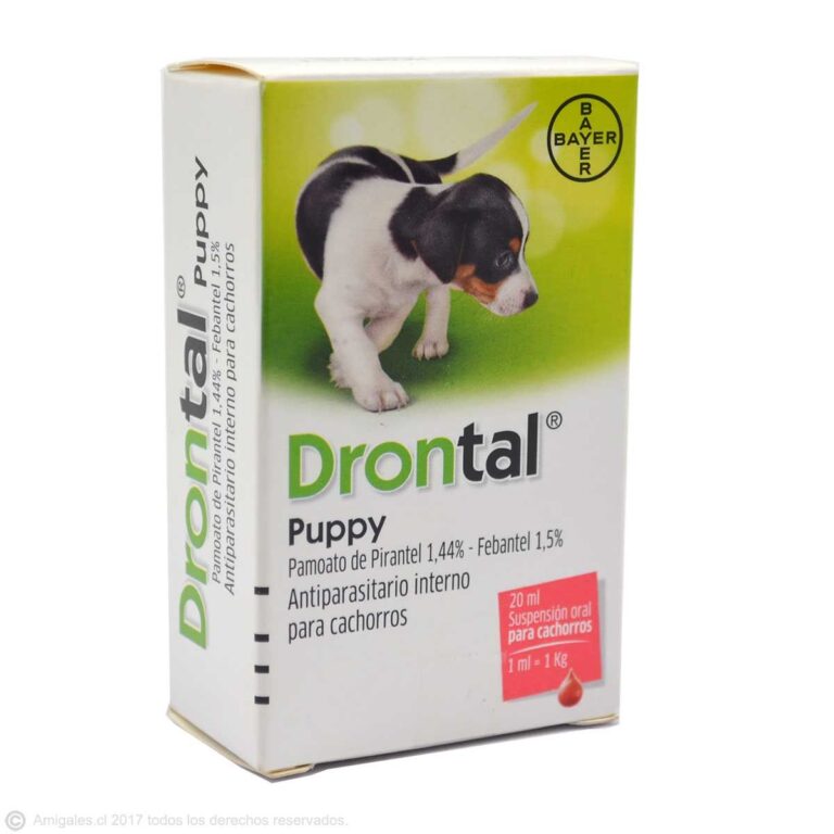 Antiparasitario DRONTAL PUPPY para Cachorros 20 ml - Santa Fe Mascotas