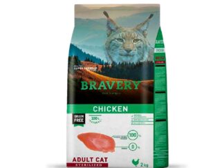 alimento Bravery Pollo Gato Adulto Esterilizado