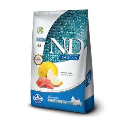 NyD OCEAN Perros Adultos Mini Salmon y Melon 2.5kg