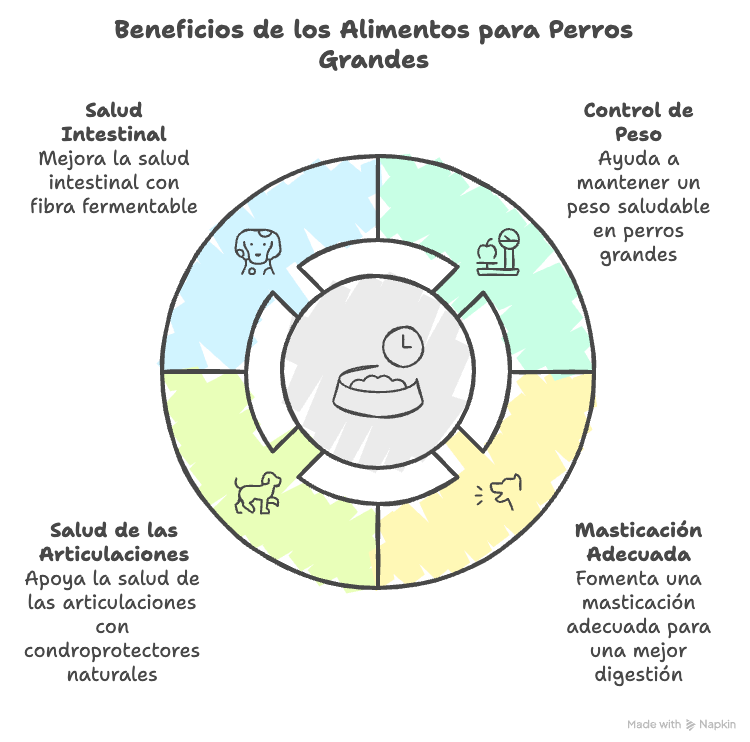 alimento para perros grandes