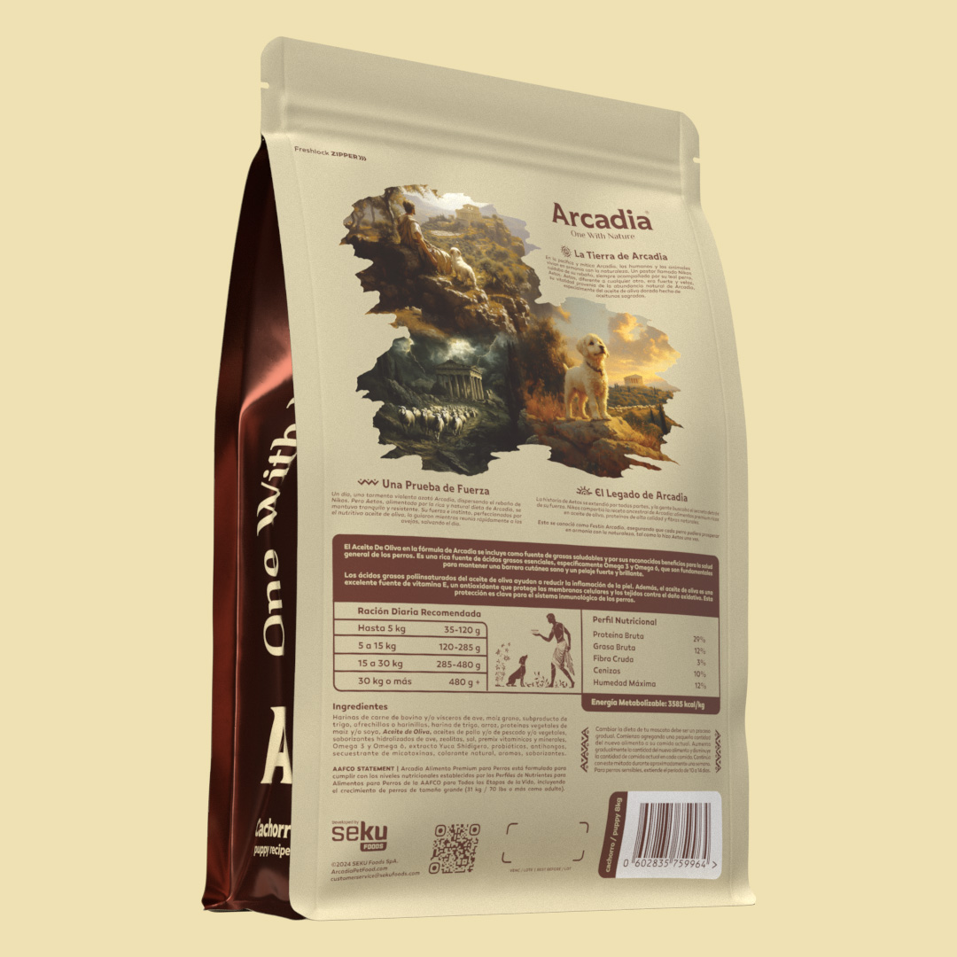 Alimento Perros Cachorros Arcadia 8kg | Santa Fe Mascotas - Imagen 2