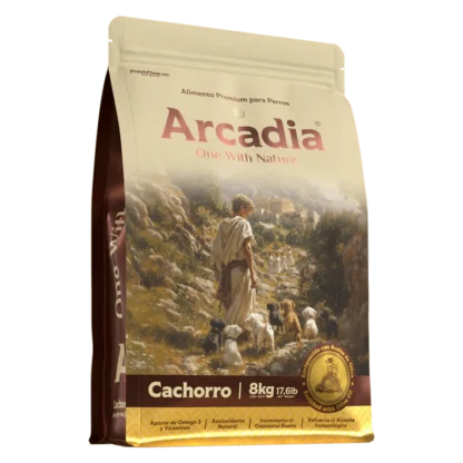 Alimento Perros Cachorros Arcadia 8kg | Santa Fe Mascotas