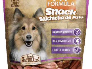 Fit Fórmula Snack Salchicha de Pato 400 g | Snack Natural para Perros | Santa Fe Mascotas