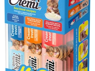 Snack Cremoso para Gatos Salmón, Atún y Camarón 30 Unidades Naturalistic Cremi | Santa Fe Mascotas